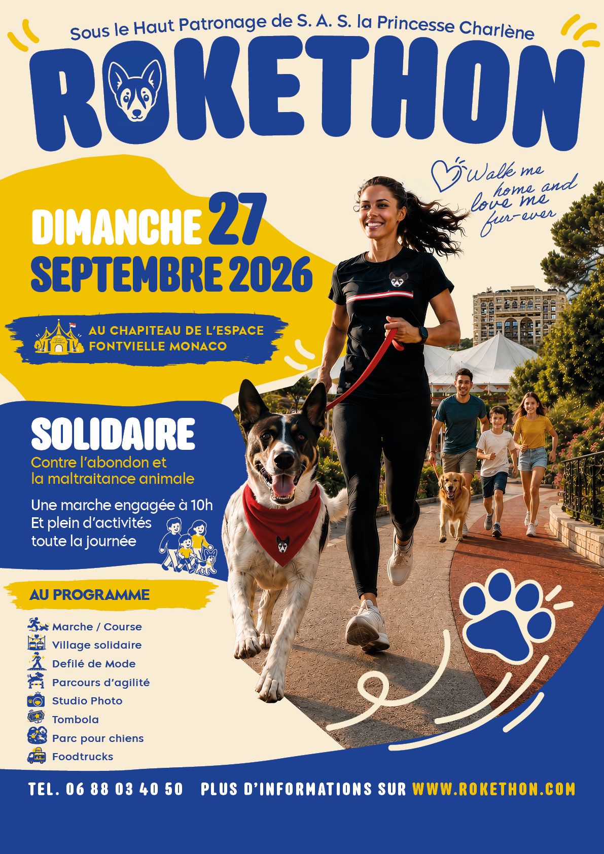 Affiche officielle Rokethon Monaco 2026